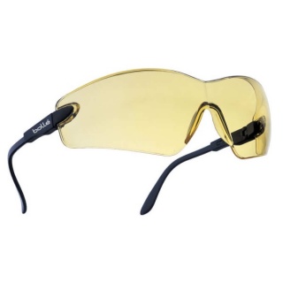 Bolle Safety Viper Polycarbonate Anti Scratch Glasses Yellow